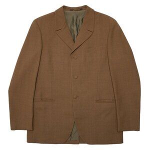 Arvotex (Finland) 70s, Diolen, High Lapel Notch, Clerical